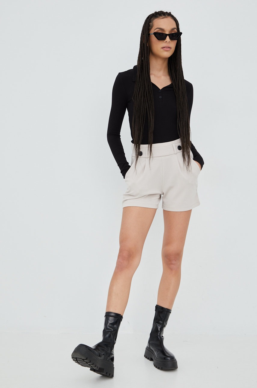 

Лонгслив Vero Moda Molly женский цвет чёрный с воротником