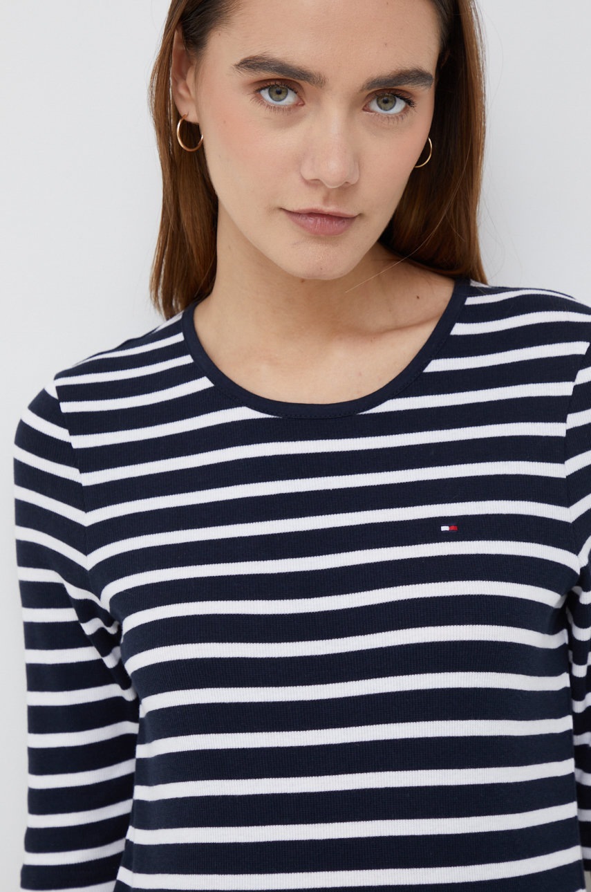 

Блуза с дълги ръкави Tommy Hilfiger в тъмносиньо, Тъмносин