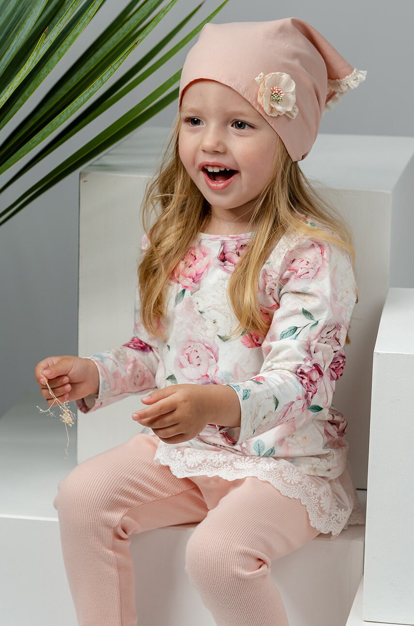 Jamiks longsleeve copii stella culoarea roz