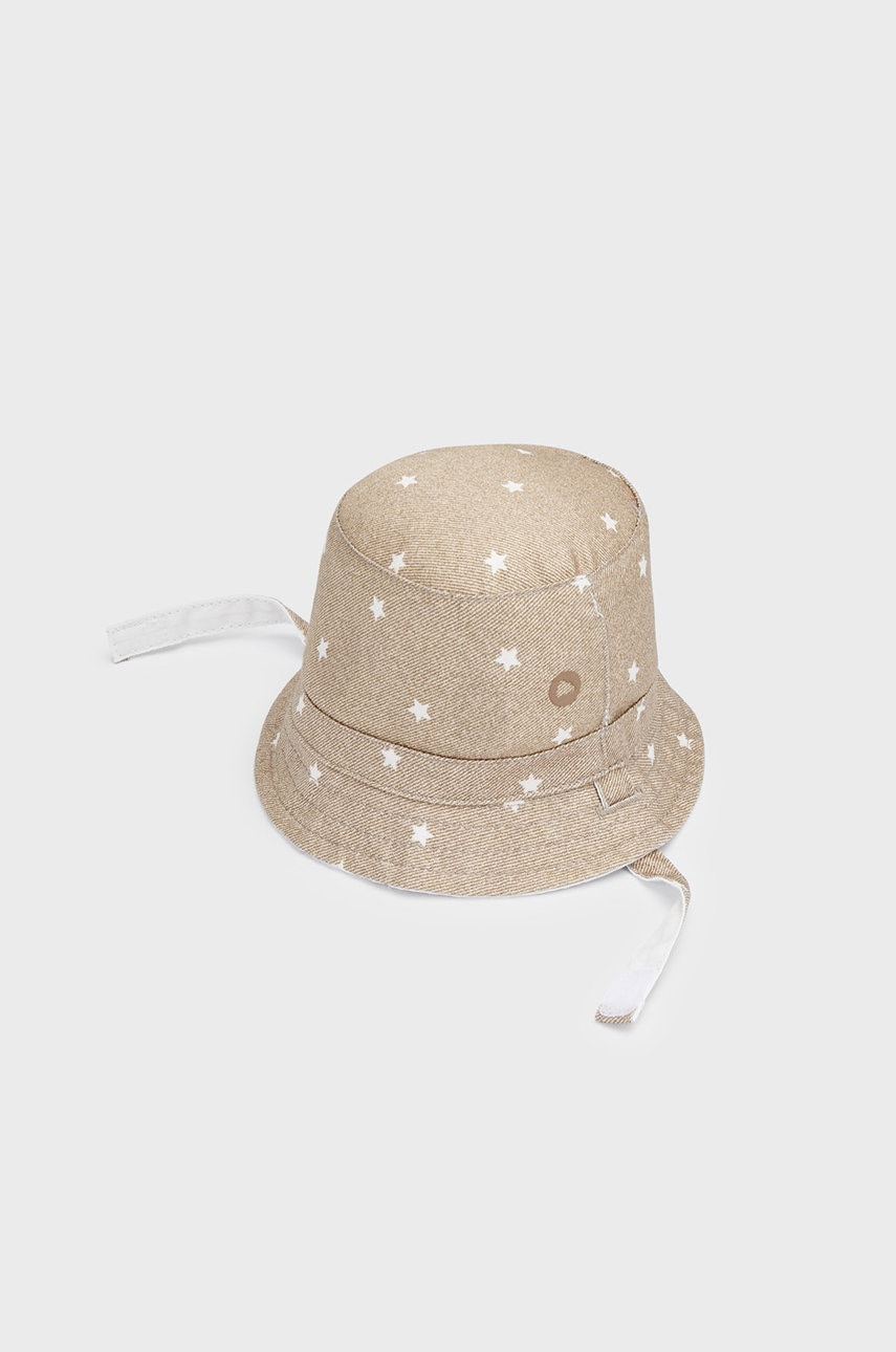 Mayoral newborn palarie copii culoarea bej, de lana