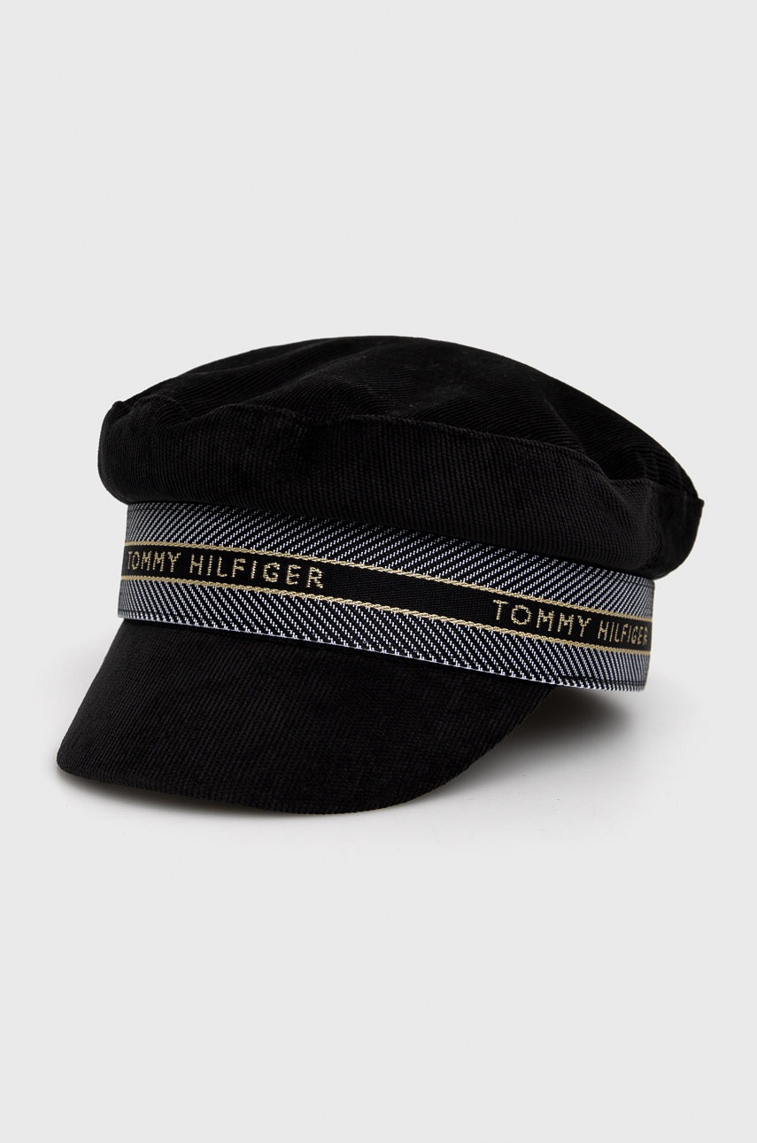 

Джинсов каскет Tommy Hilfiger в черно, Черен