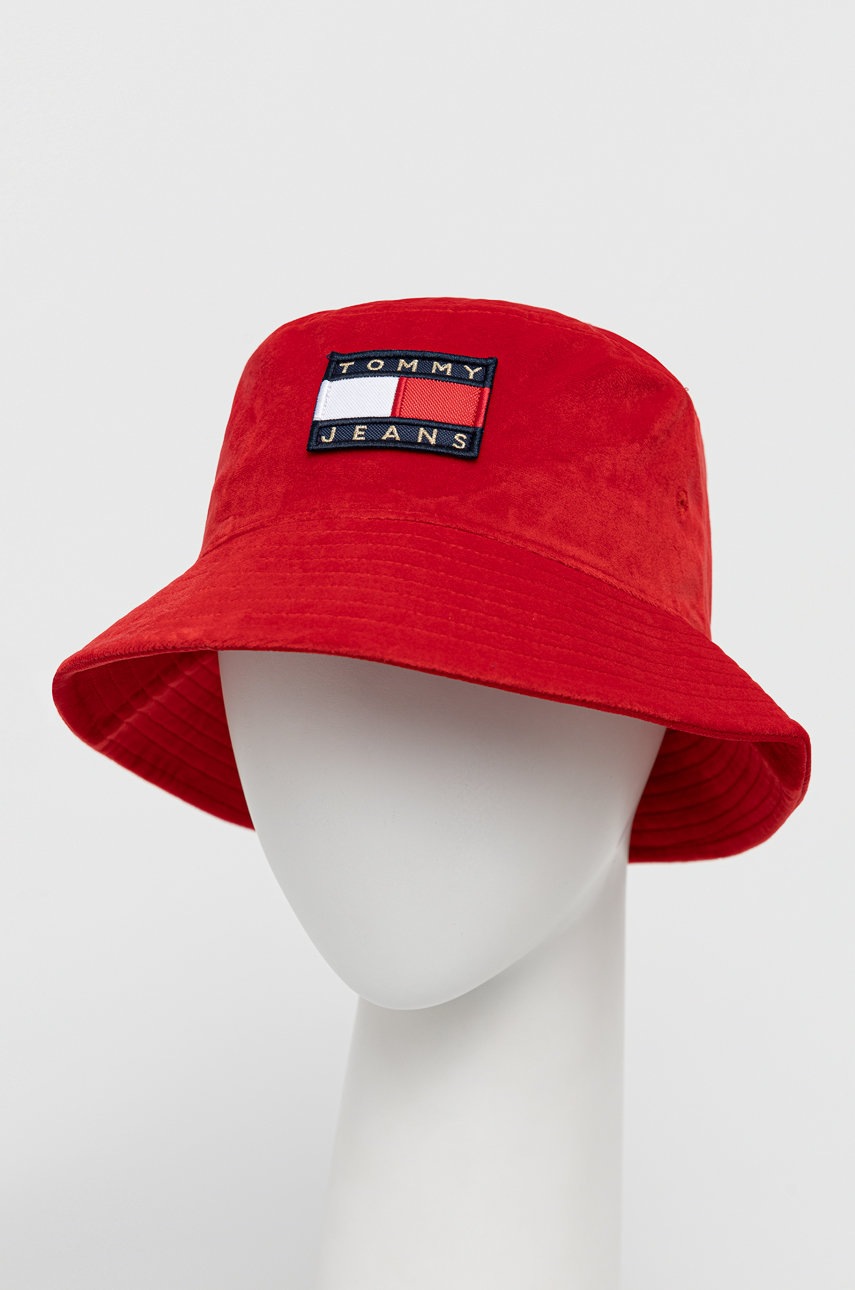 

Капела Tommy Jeans в червено, Червен