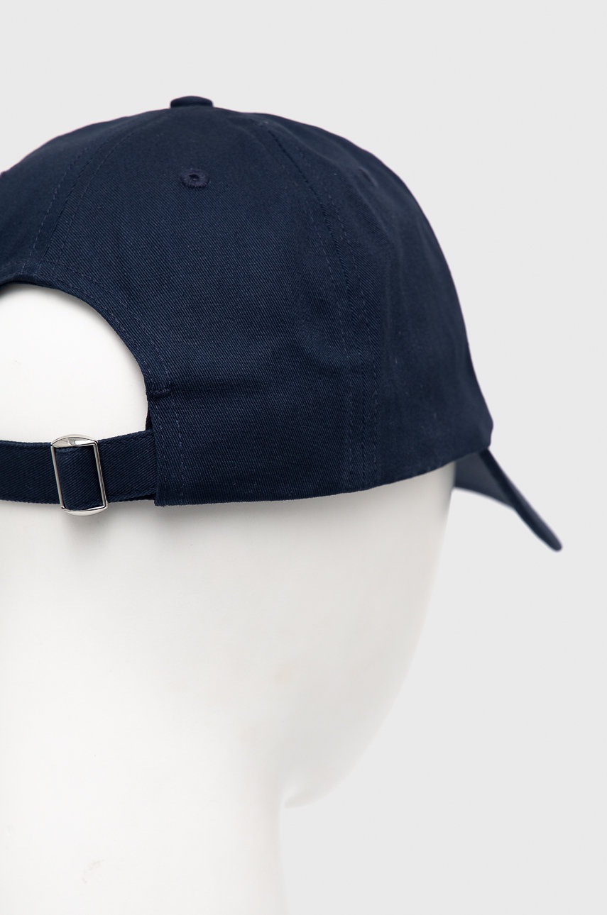 

Хлопковая кепка Tommy Jeans цвет синий с аппликацией