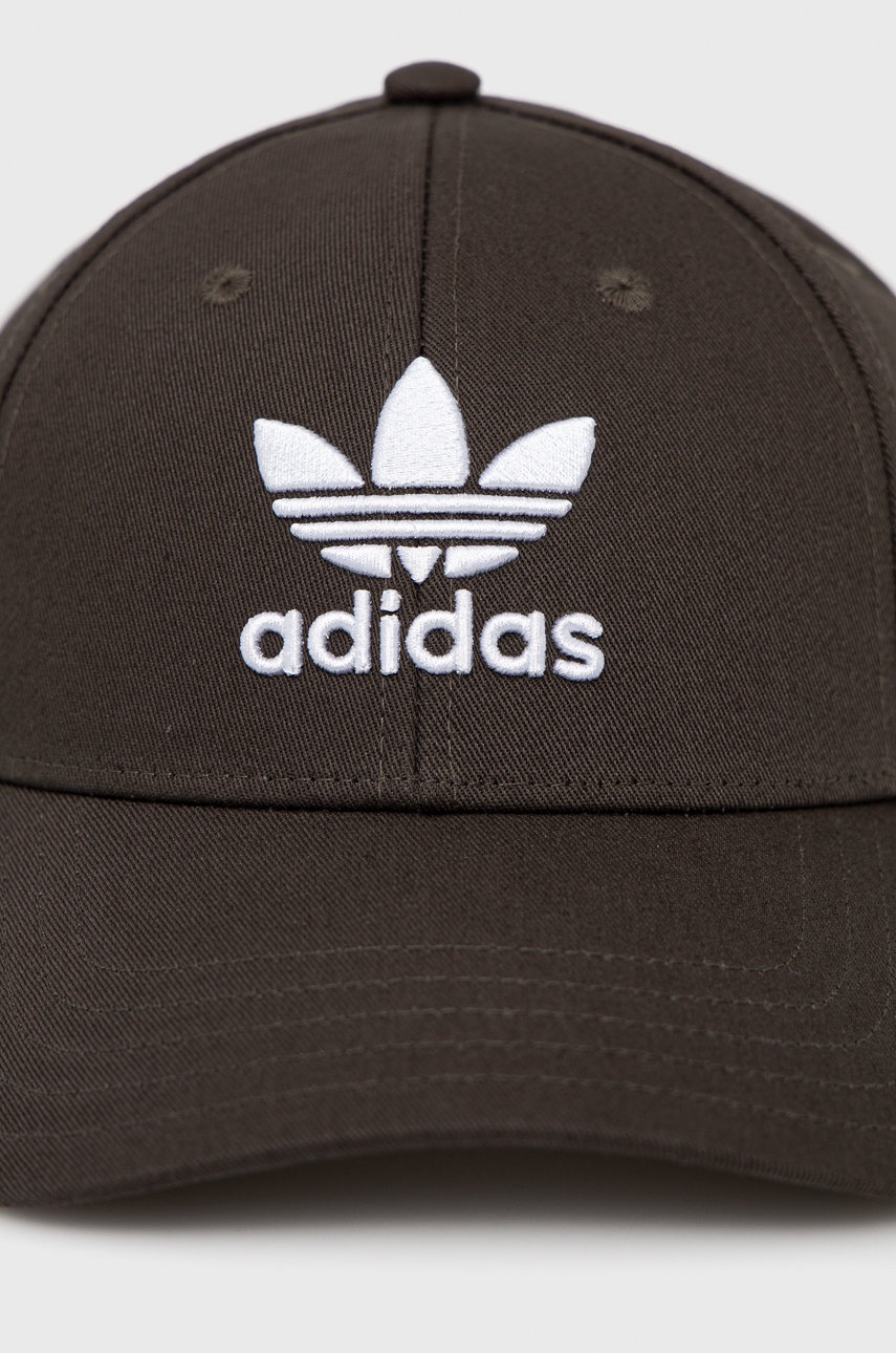 

Кепка adidas Originals HD9699.D колір сірий однотонна