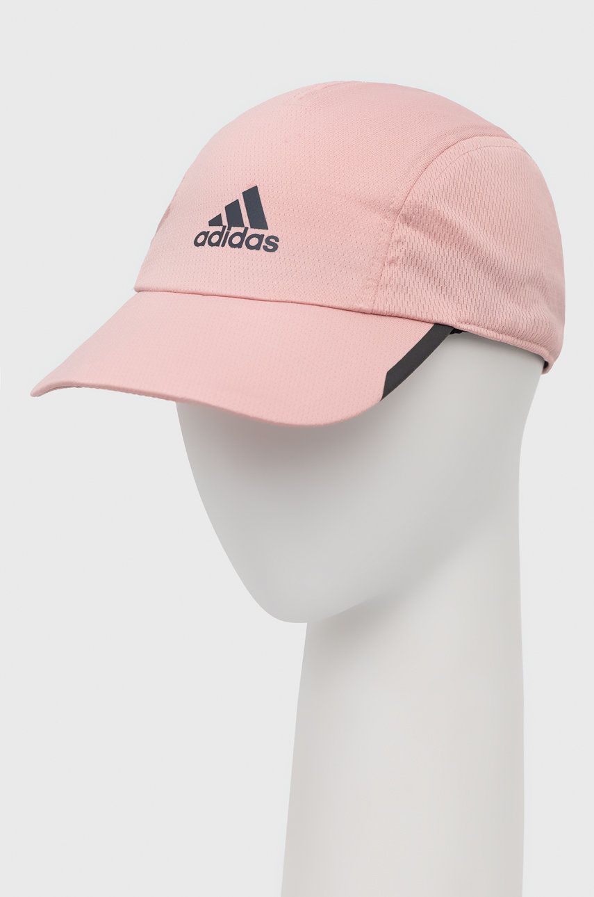 Čepice adidas Performance HE9760 růžová barva, s potiskem - růžová -  Podšívka: 100% Recyklovan