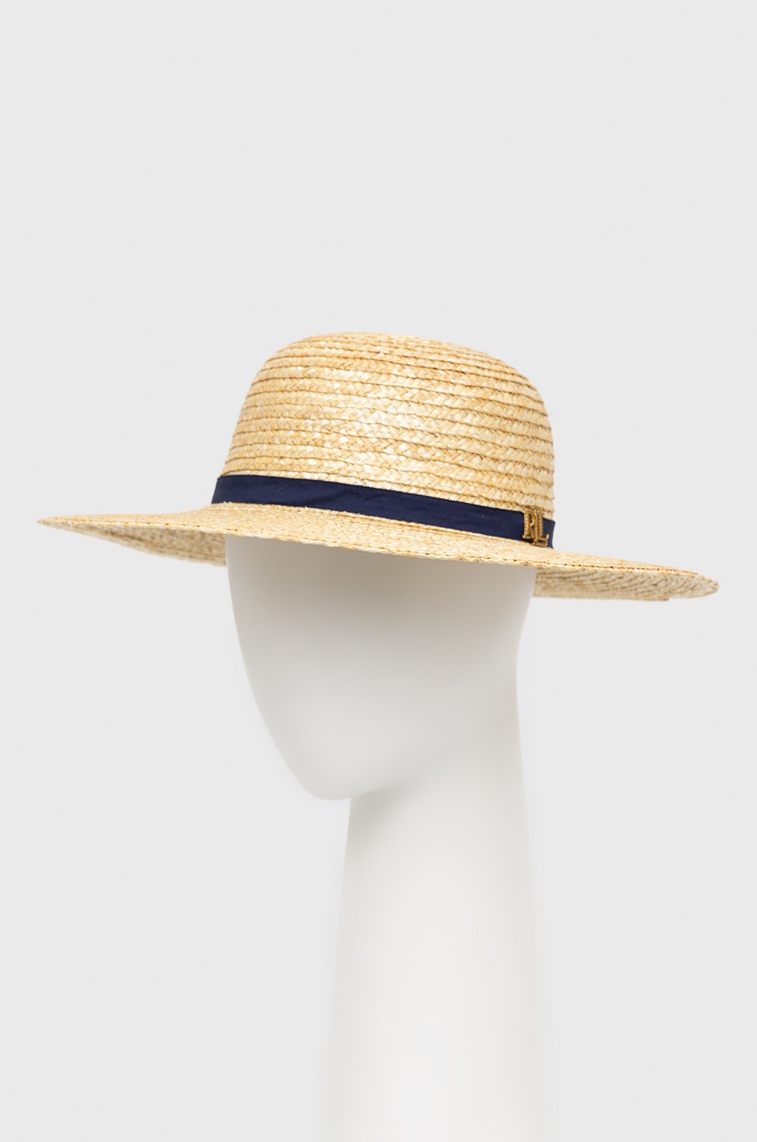 

Капелюх Lauren Ralph Lauren колір бежевий