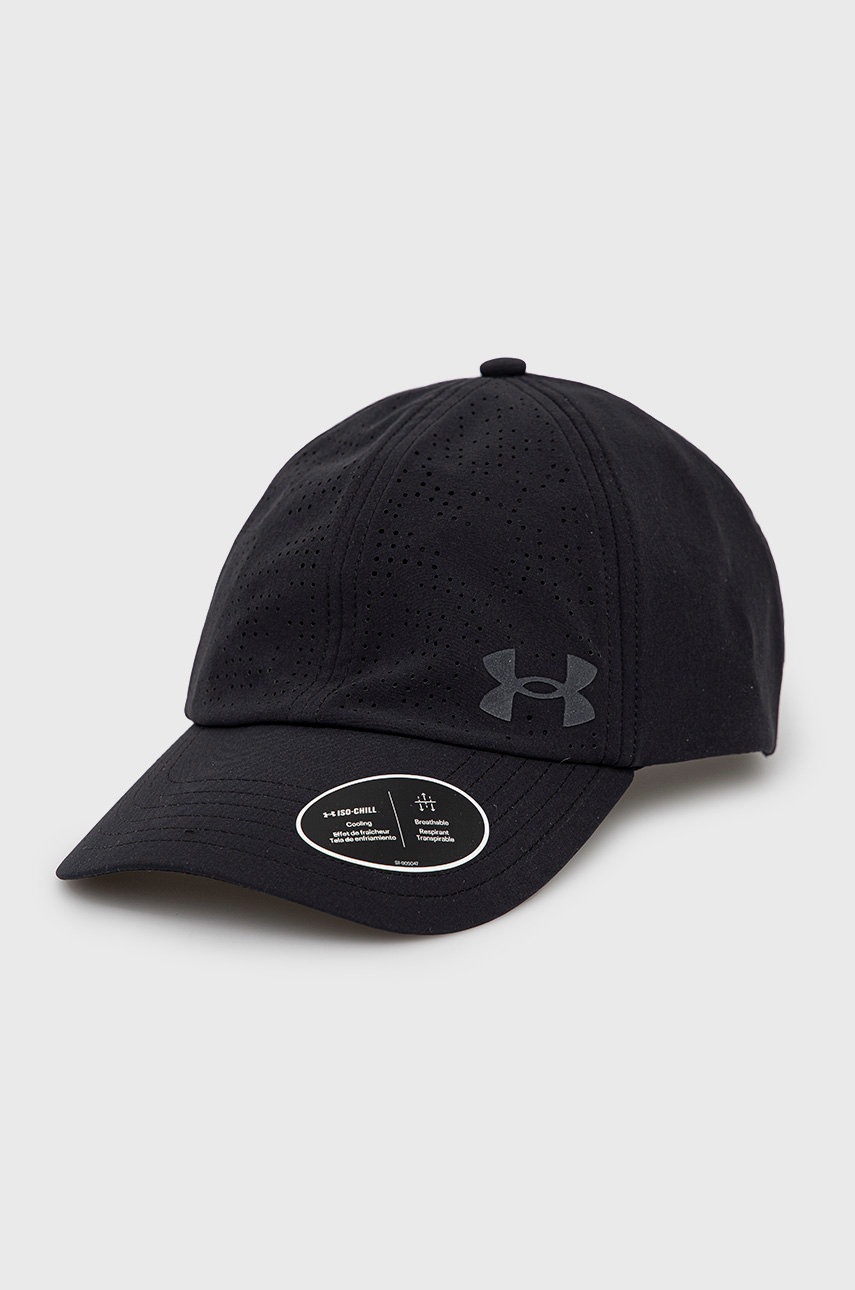 

Шапка с козирка Under Armour 1369787 в черно с принт, Черен