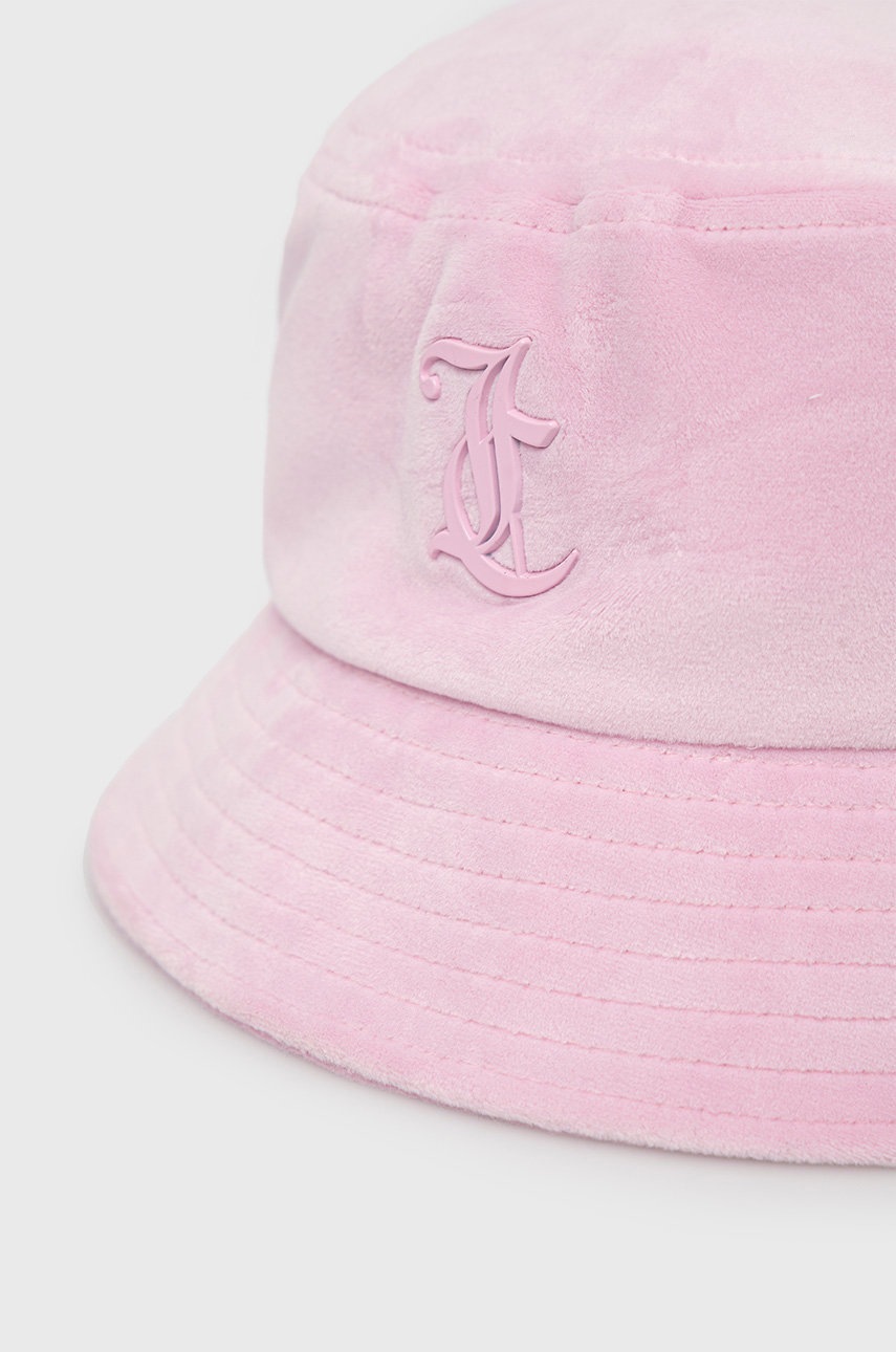 

Шляпа Juicy Couture цвет розовый
