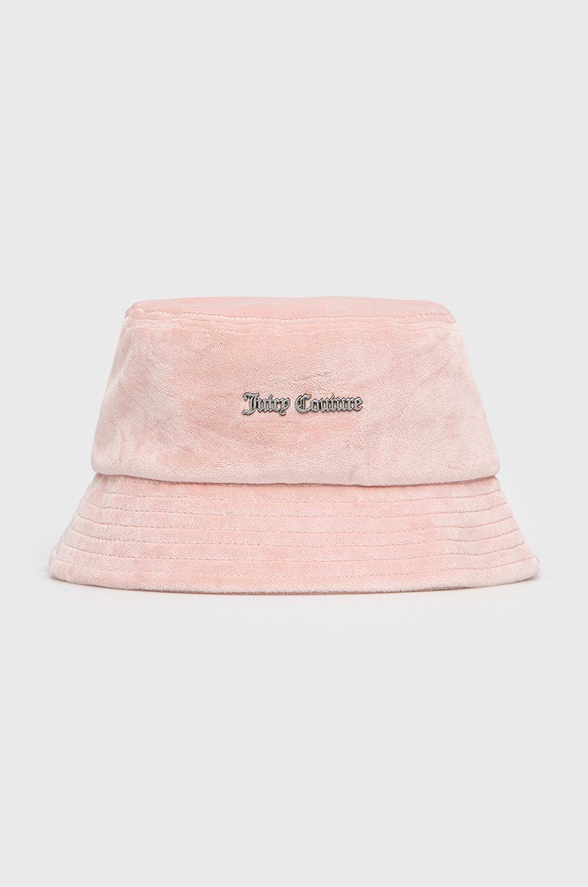 Juicy Couture kapelusz kolor różowy