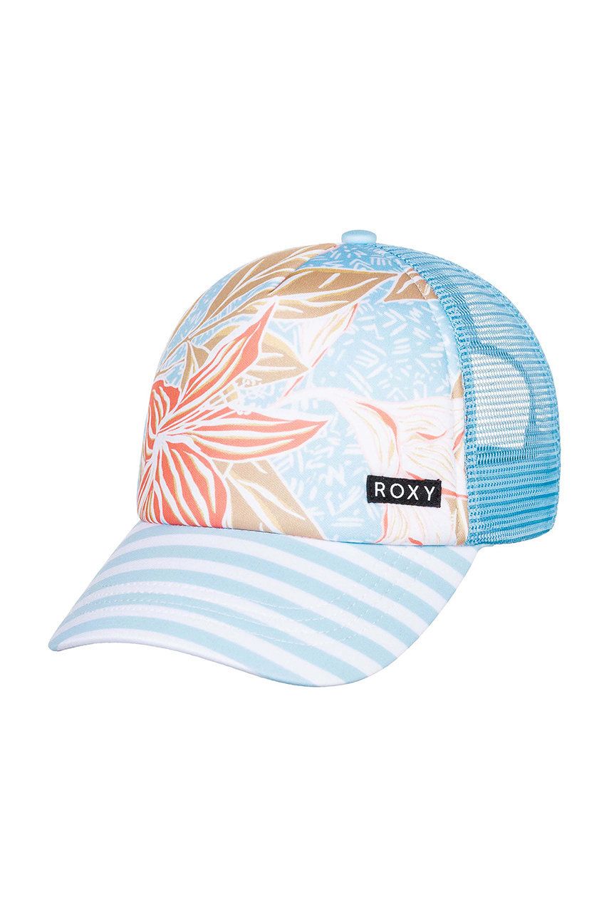 Roxy czapka dziecięca kolor biały wzorzysta
