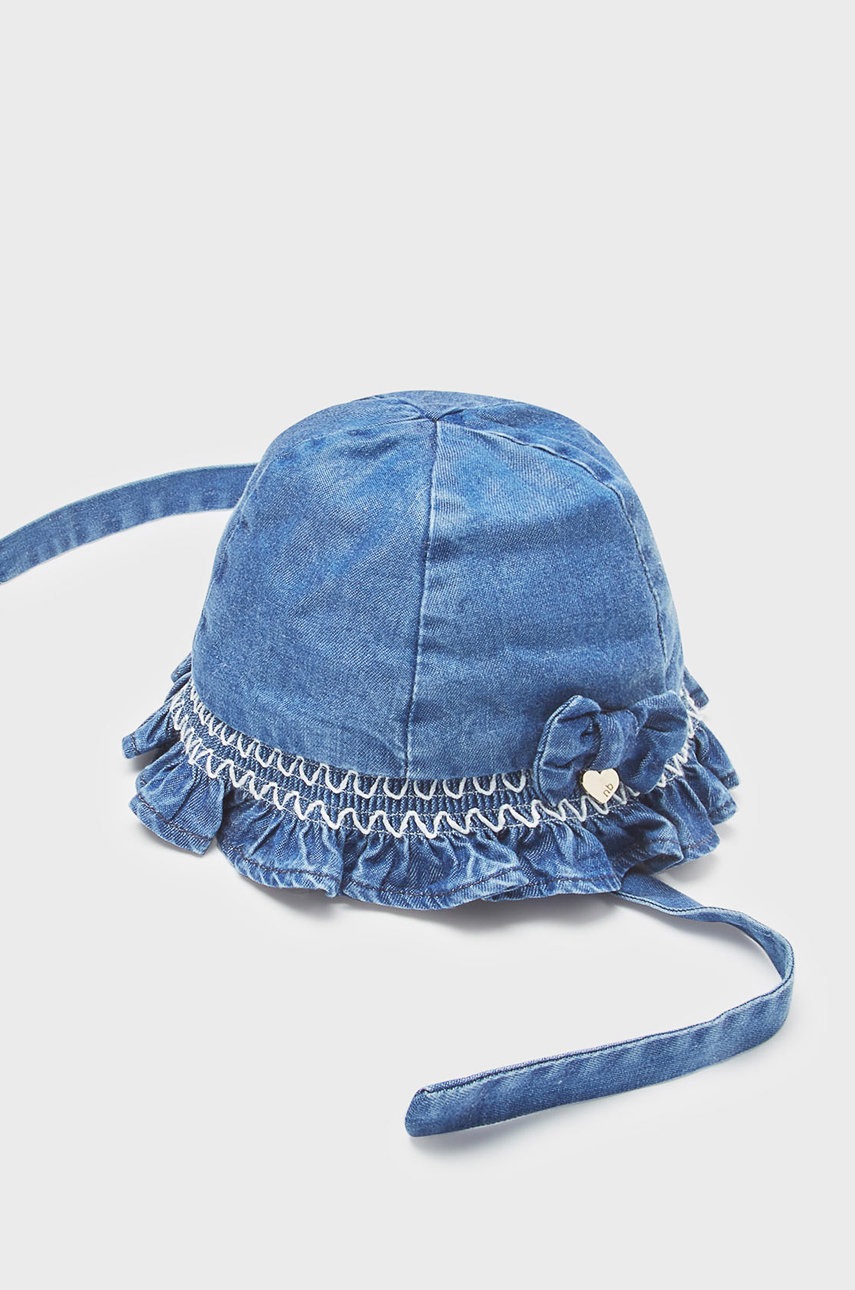 Детская шляпа Mayoral Newborn цвет фиолетовый