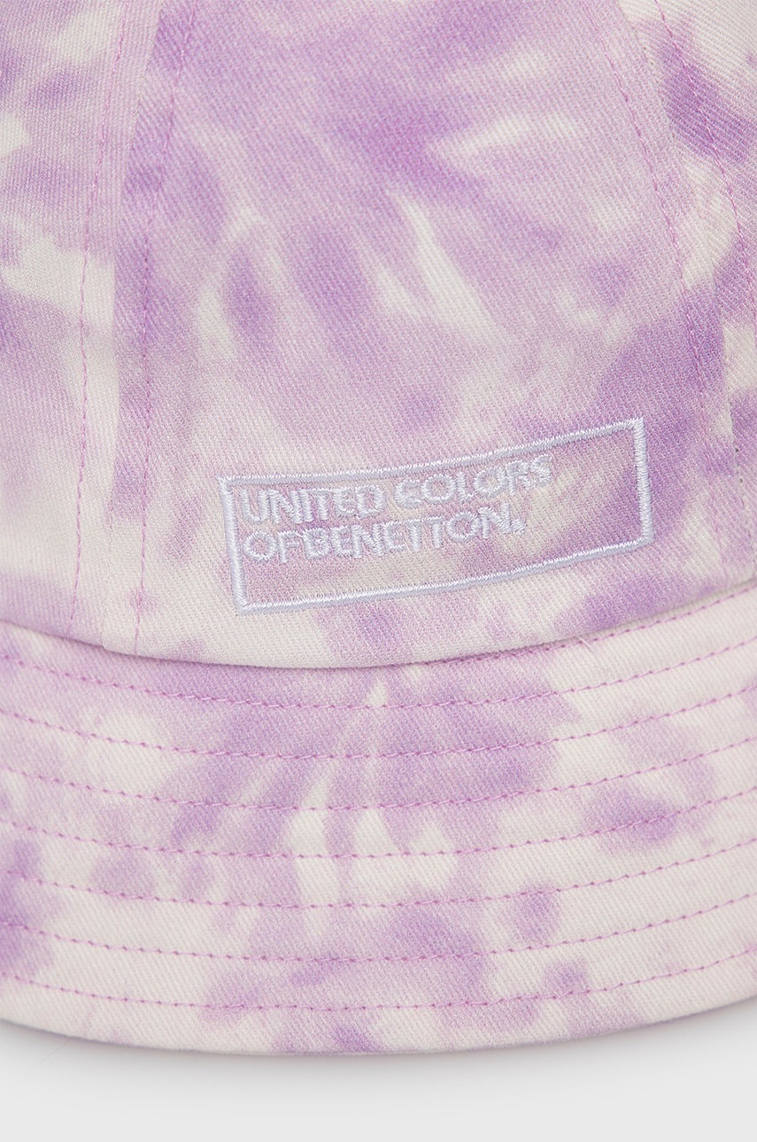 

United Colors of Benetton цвет фиолетовый хлопковый