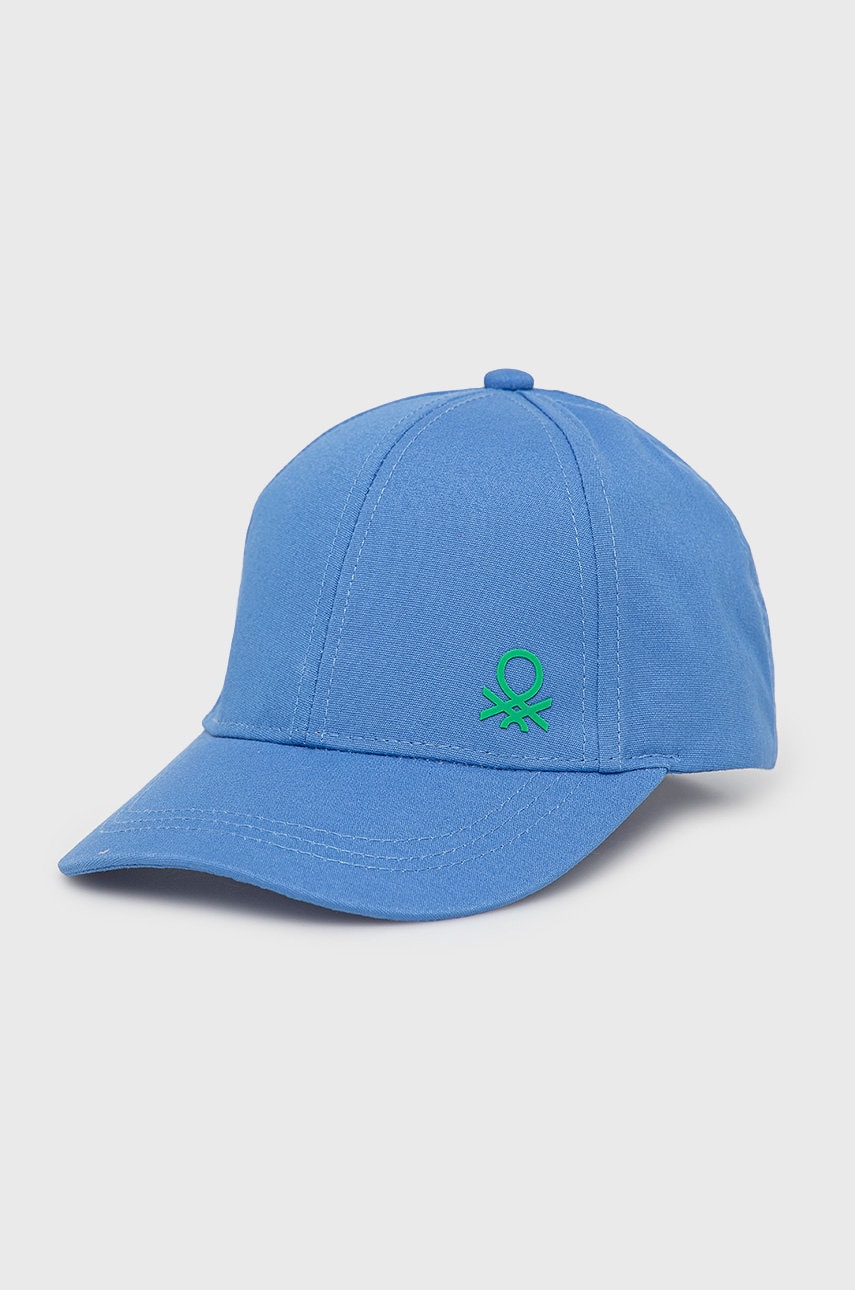 United colors of benetton caciula de bumbac pentru copii cu imprimeu