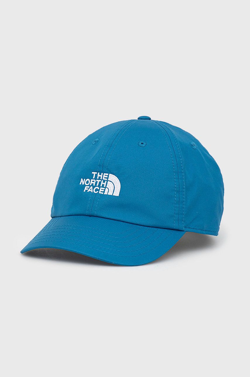 

Шапка The North Face с апликация, Син