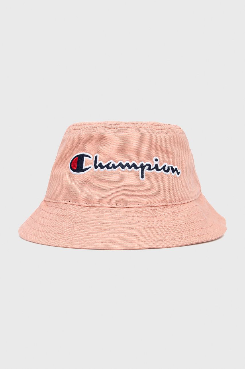 Detský bavlnený klobúk Champion 805556 ružová farba, bavlnený
