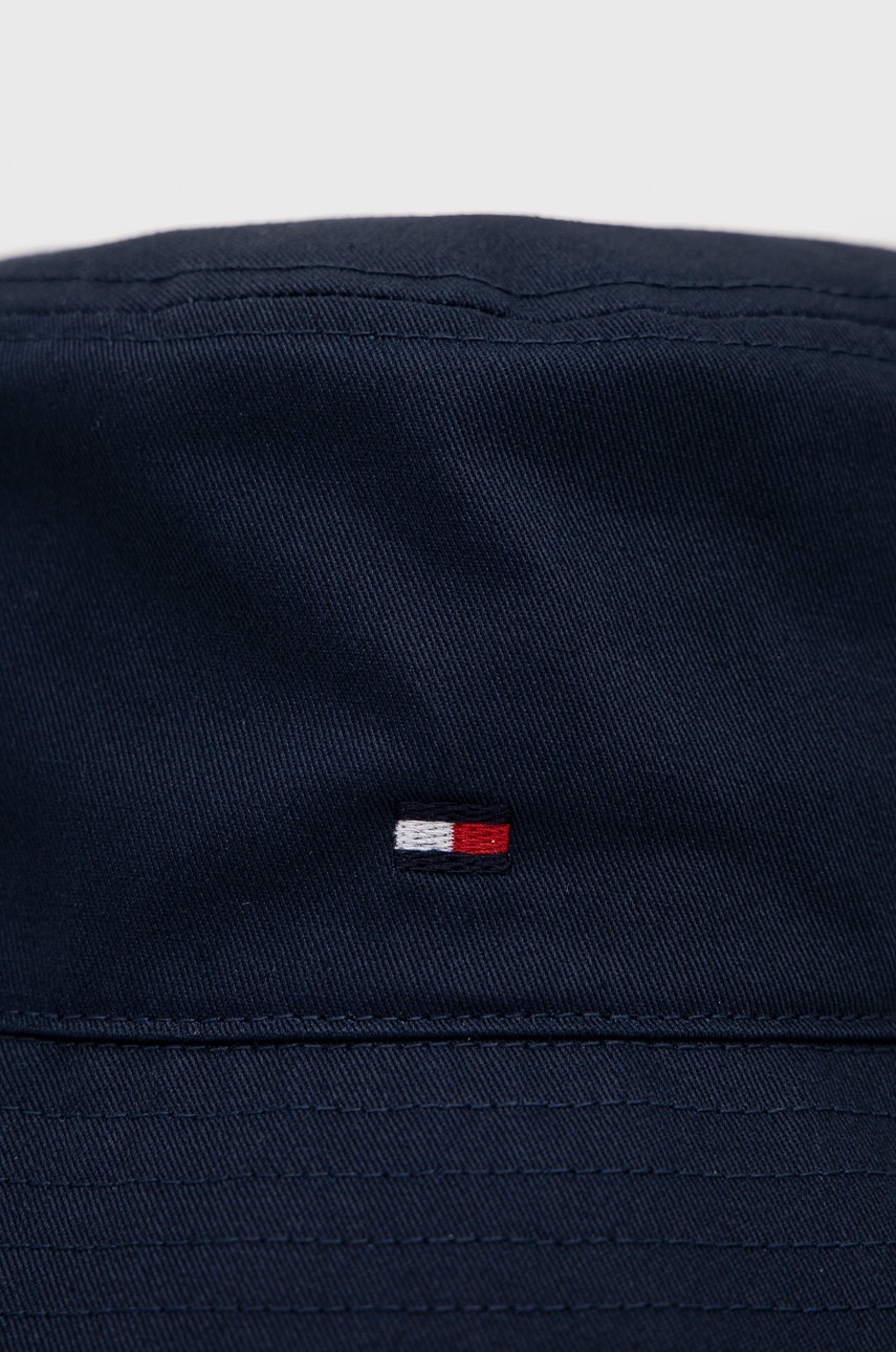 

Дитяча бавовняна панама Tommy Hilfiger колір синій з бавовни