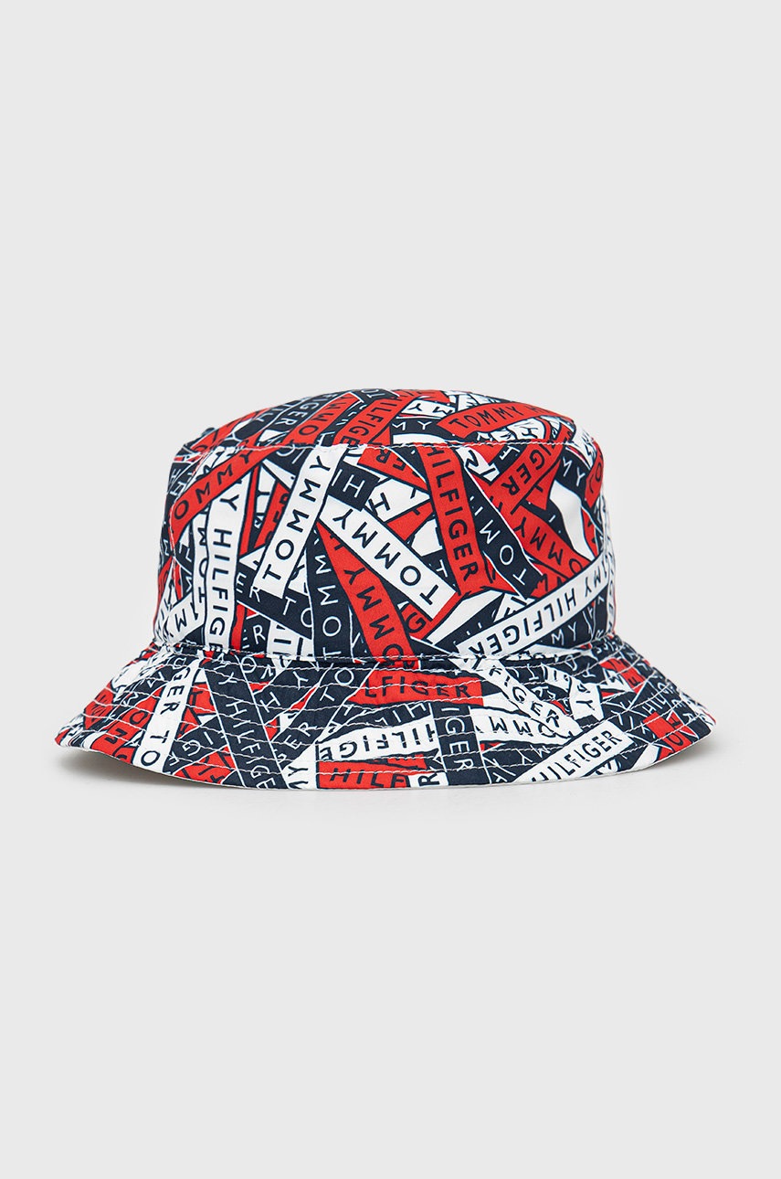 

Детска капела с две лица Tommy Hilfiger в червено, Червен