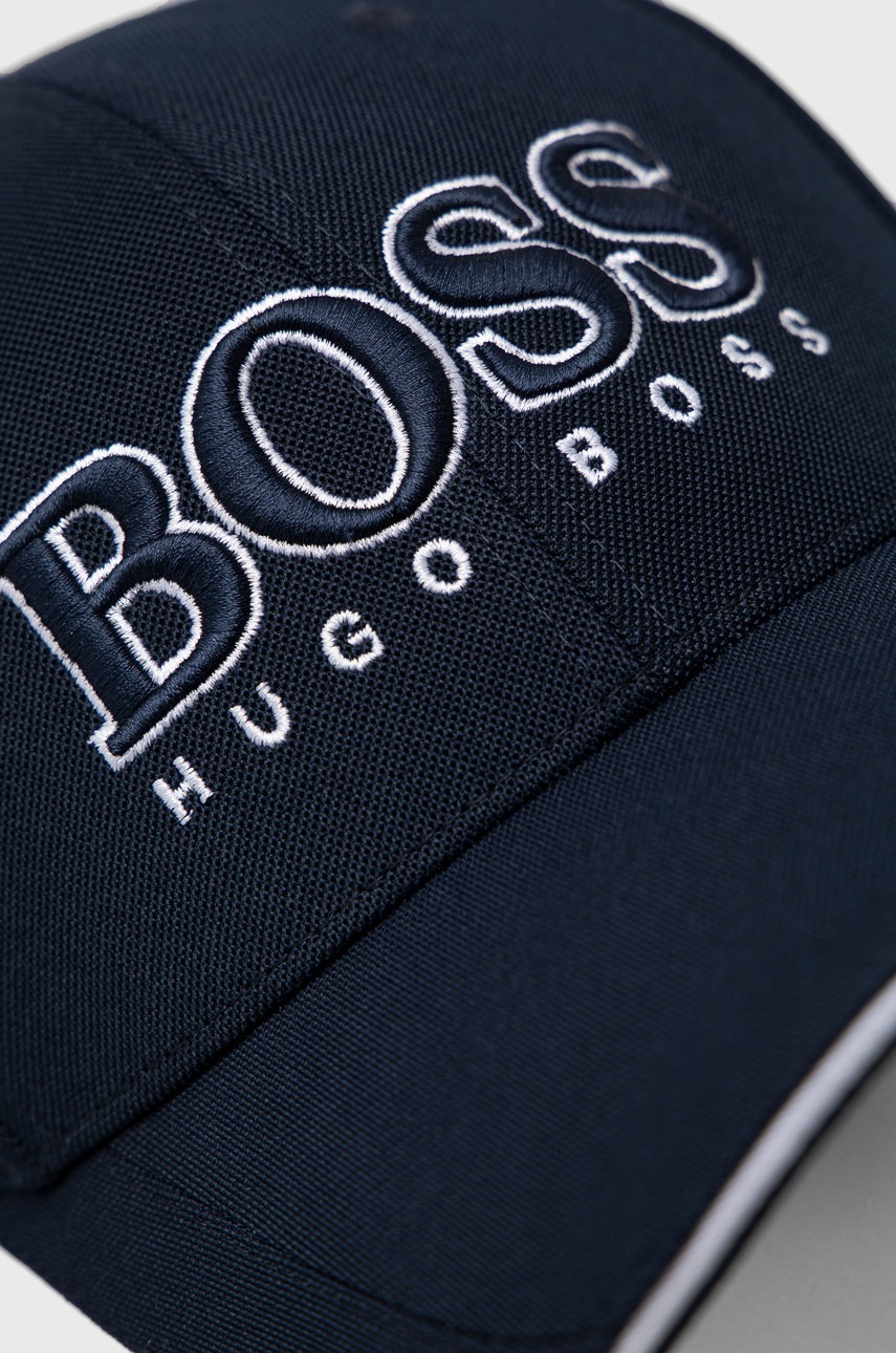 

Кепка Boss Boss Athleisure цвет синий гладкая