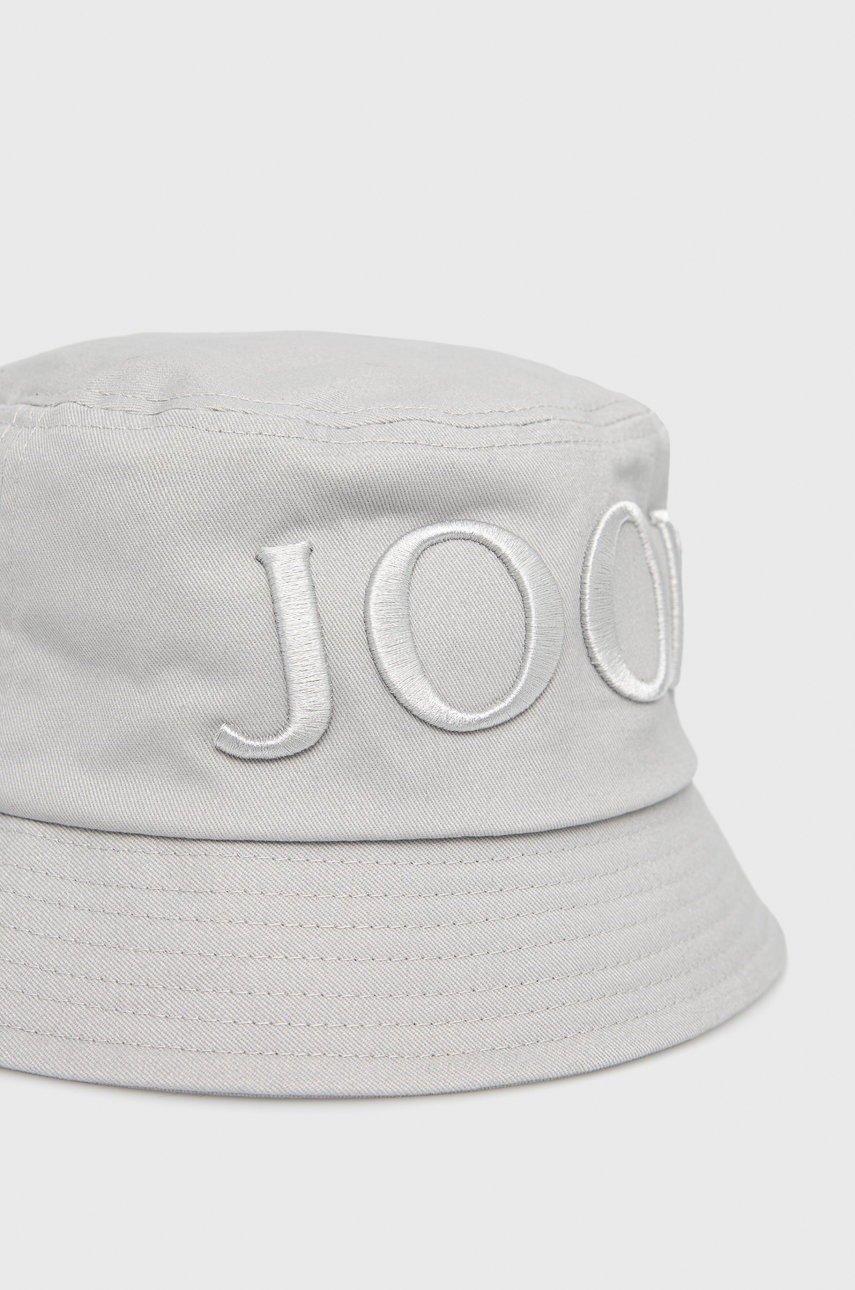 

Шляпа из хлопка Joop! цвет серый хлопковый