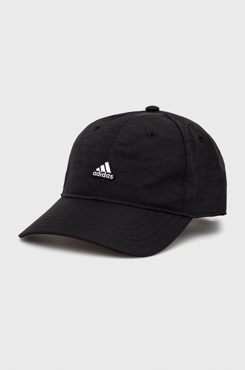 adidas șapcă HA5540 culoarea negru, neted