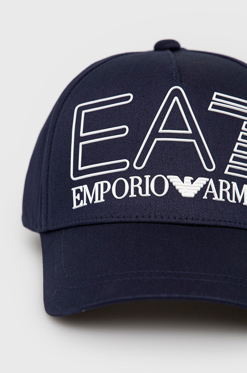 

Кепка EA7 Emporio Armani цвет синий с аппликацией