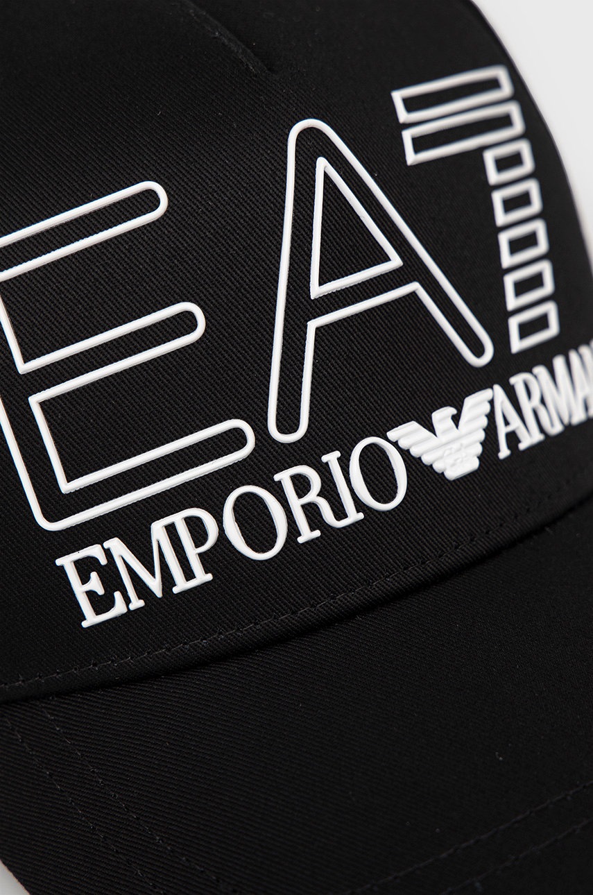 

Кепка EA7 Emporio Armani цвет чёрный с аппликацией