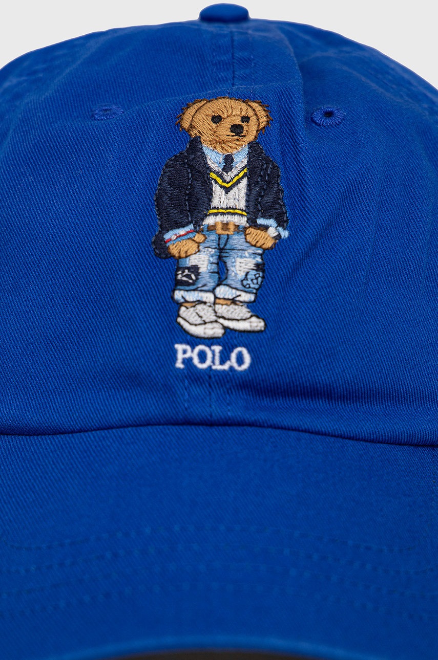 

Бавовняна кепка Polo Ralph Lauren з аплікацією