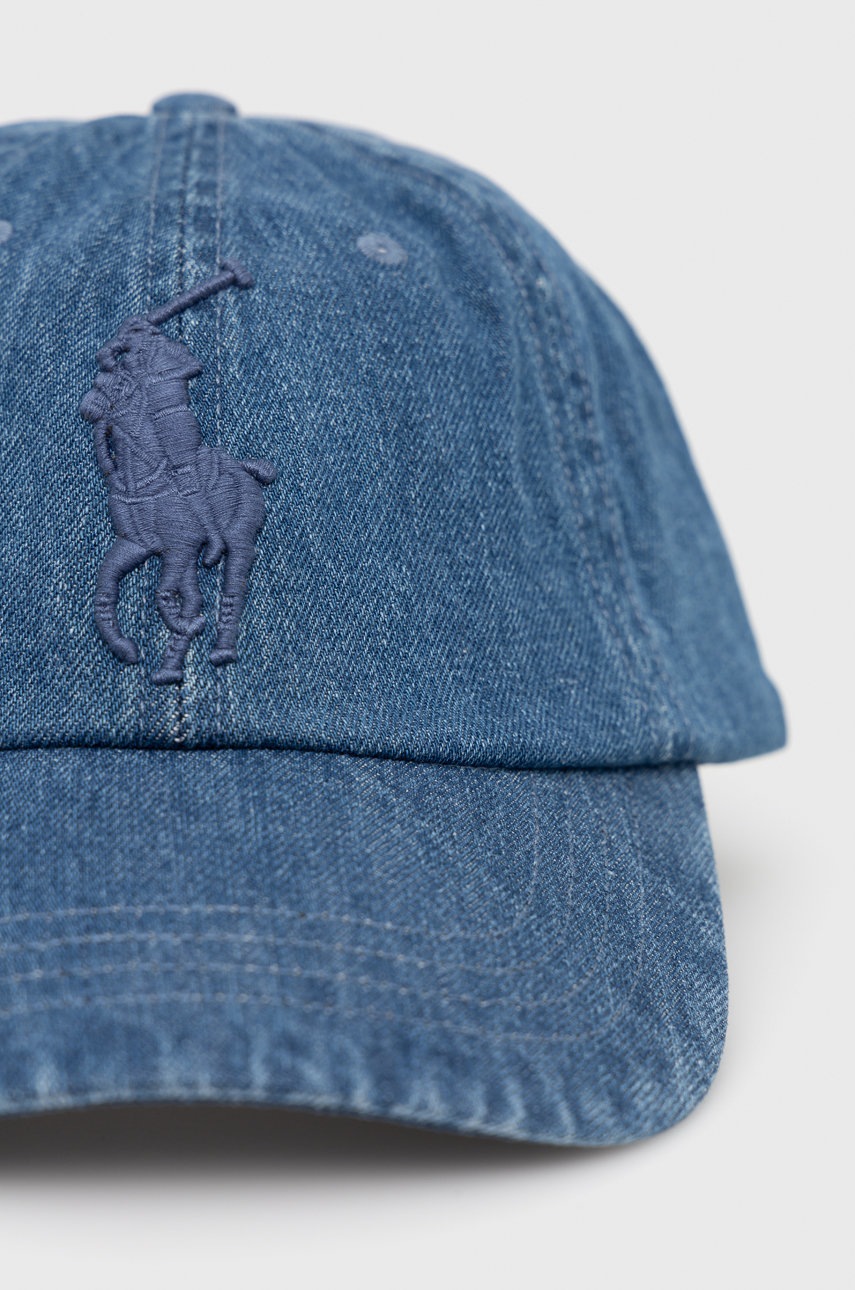 

Хлопковая шапка Polo Ralph Lauren однотонная