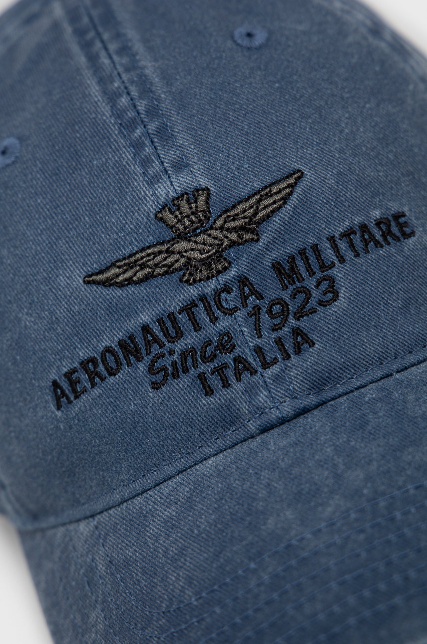 

Бавовняна кепка Aeronautica Militare з аплікацією