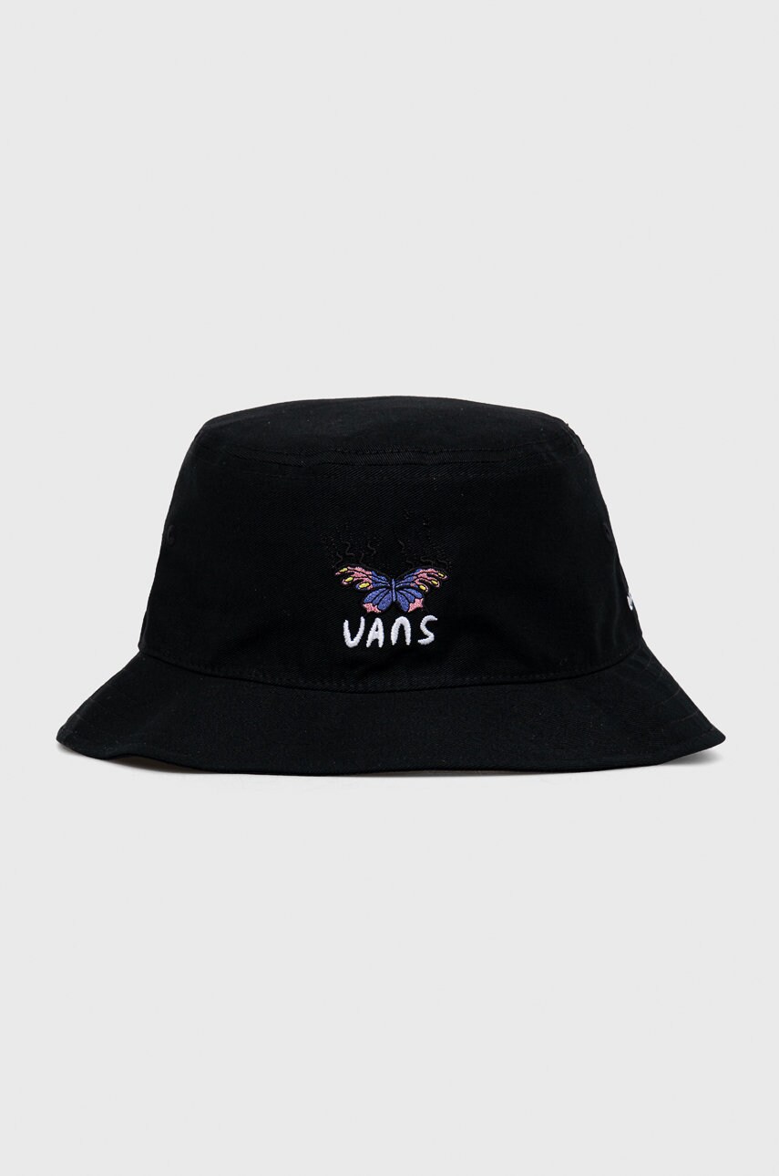 

Шляпа из хлопка Vans X Ashley цвет чёрный хлопковый