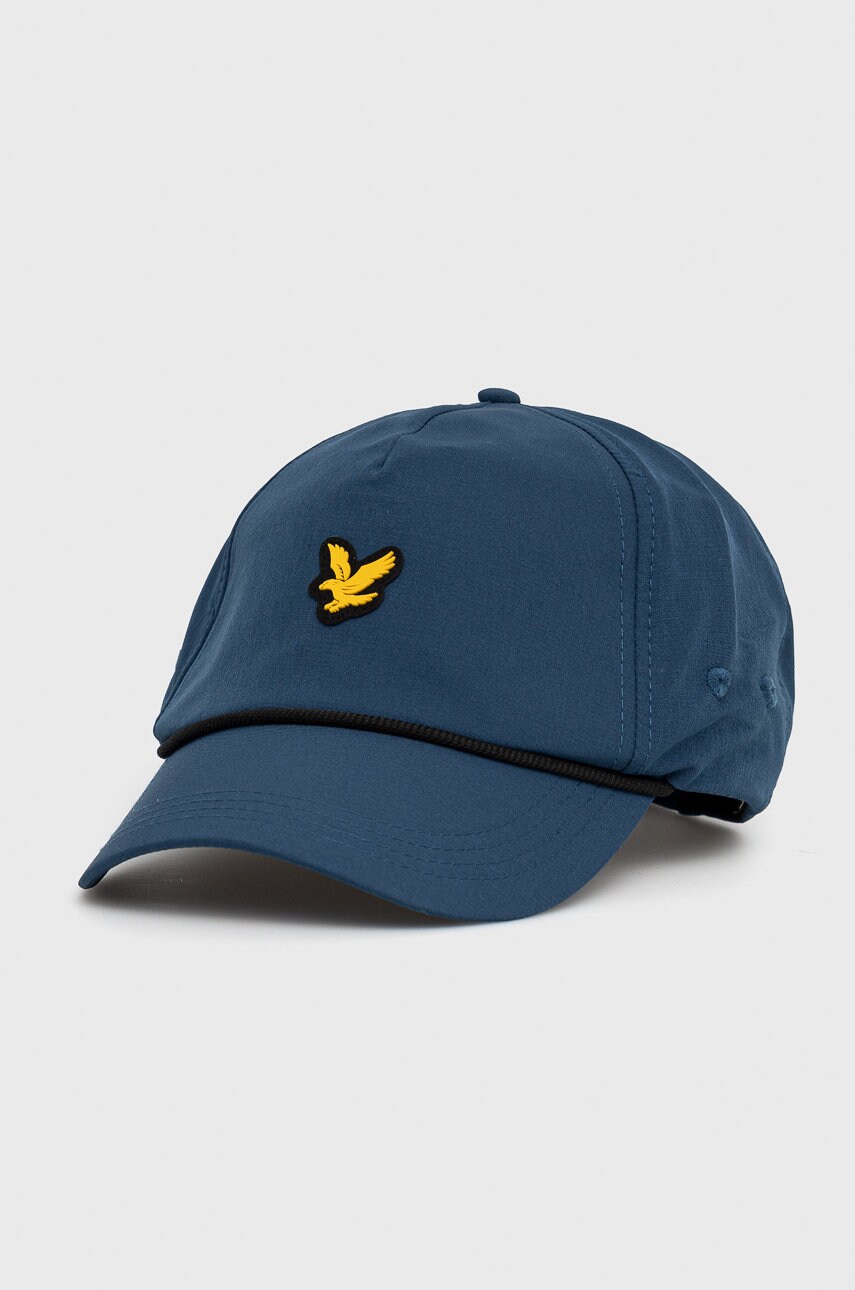 

Шапка Lyle & Scott с апликация, Син
