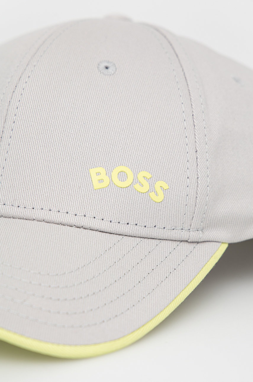 

Кепка Boss Boss Athleisure цвет серый однотонная