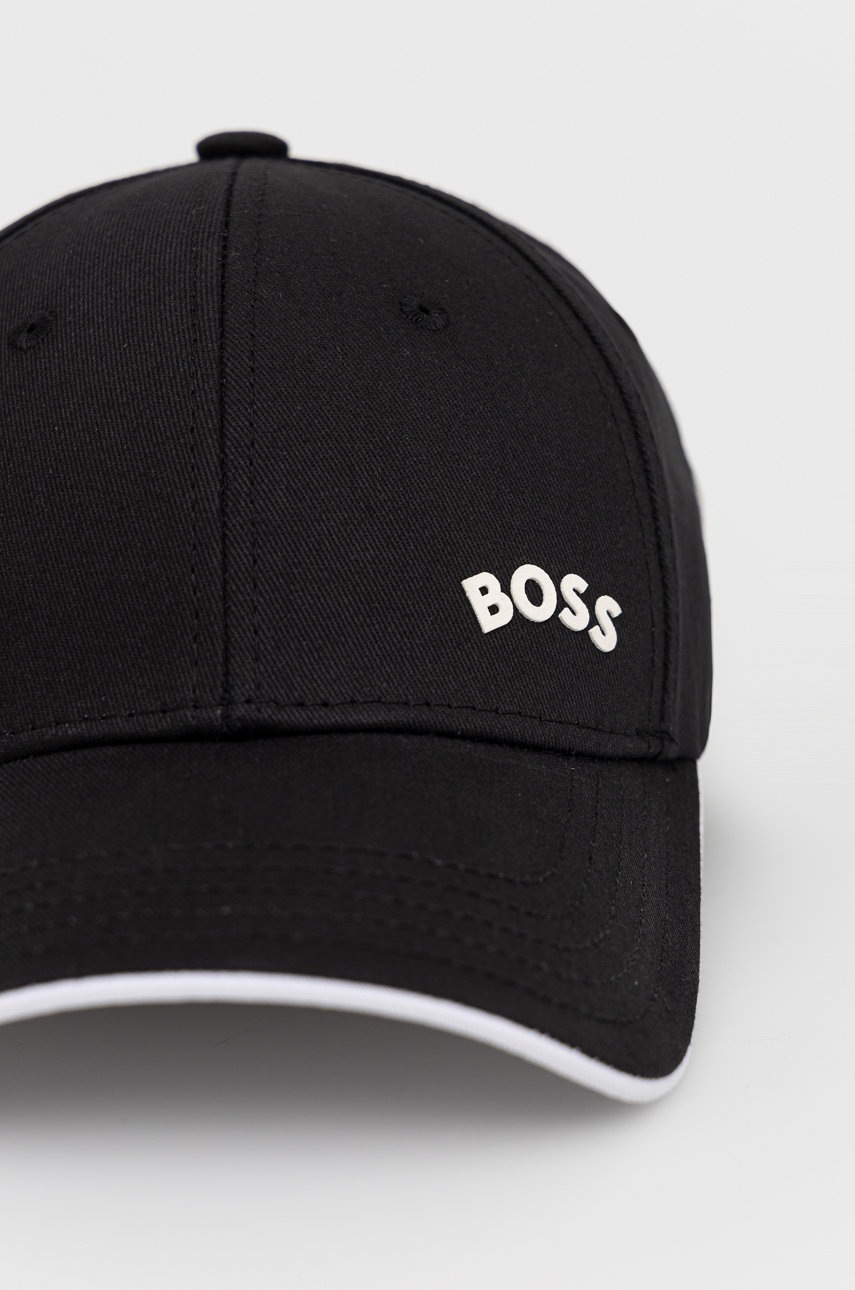 

Кепка Boss Boss Athleisure цвет чёрный однотонная