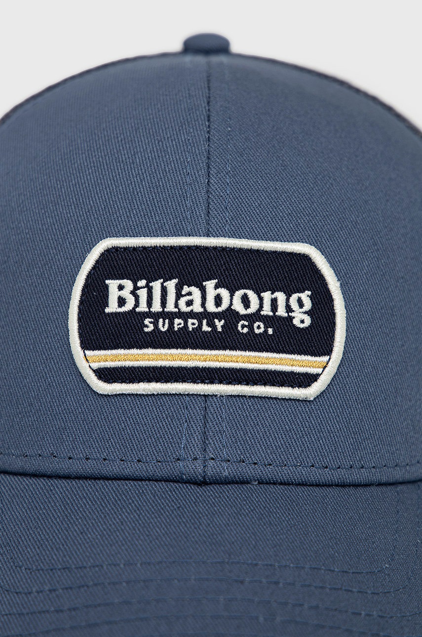 

Кепка Billabong цвет фиолетовый с аппликацией