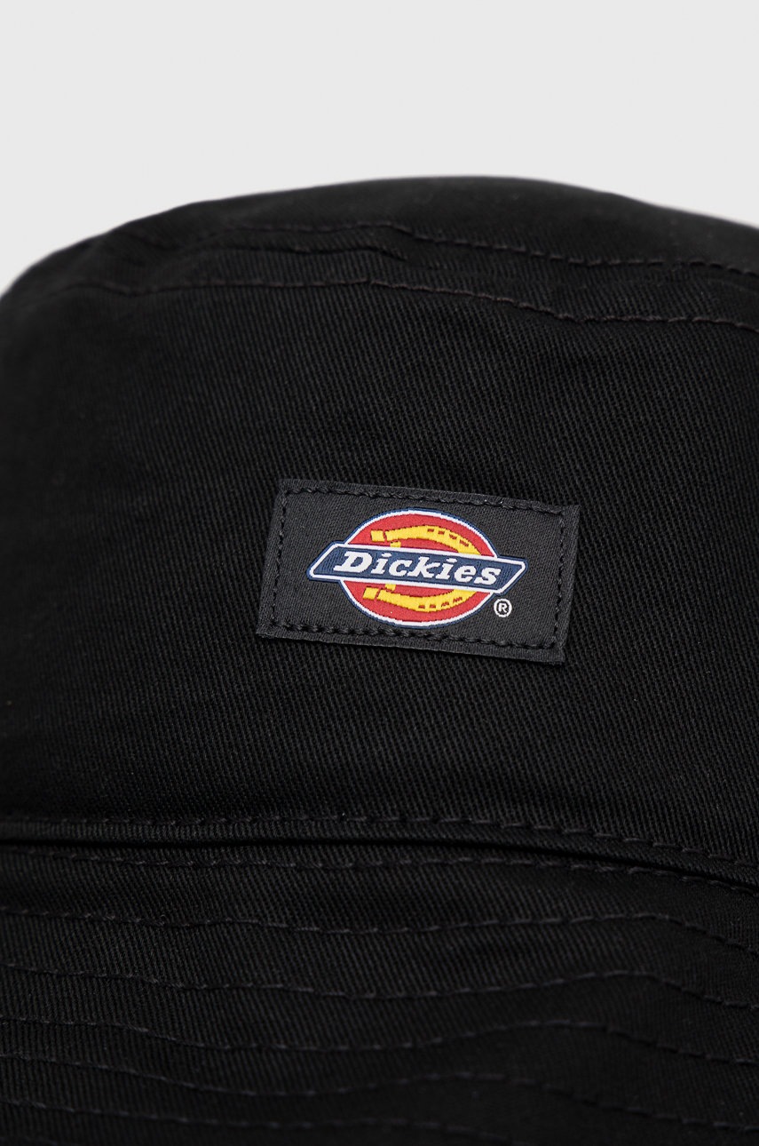 

Шляпа из хлопка Dickies цвет чёрный хлопковый