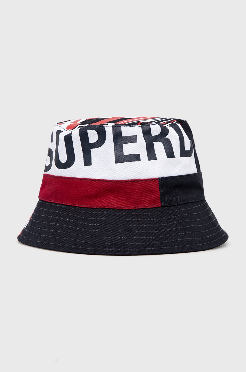 

Памучна капела Superdry от памук, Многоцветен