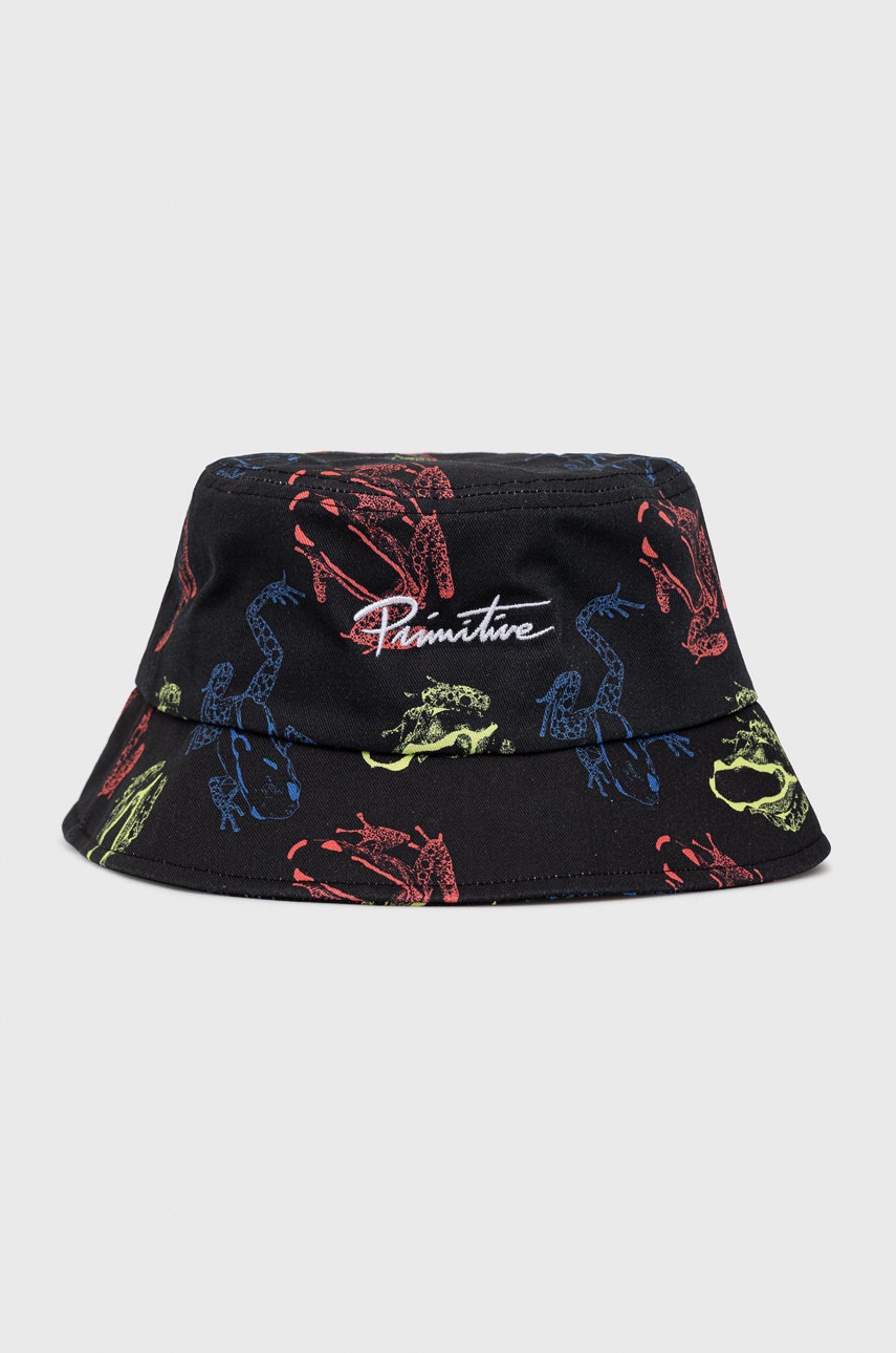 

Памучна капела Primitive Cut N Sew в черно от памук, Черен