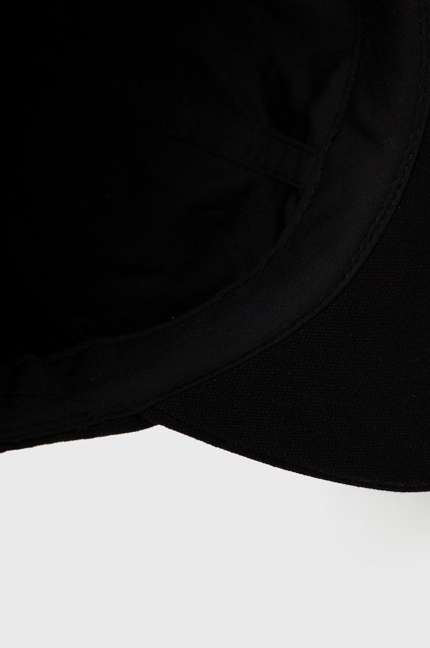 Deus Ex Machina czapka bawełniana kolor czarny gładka