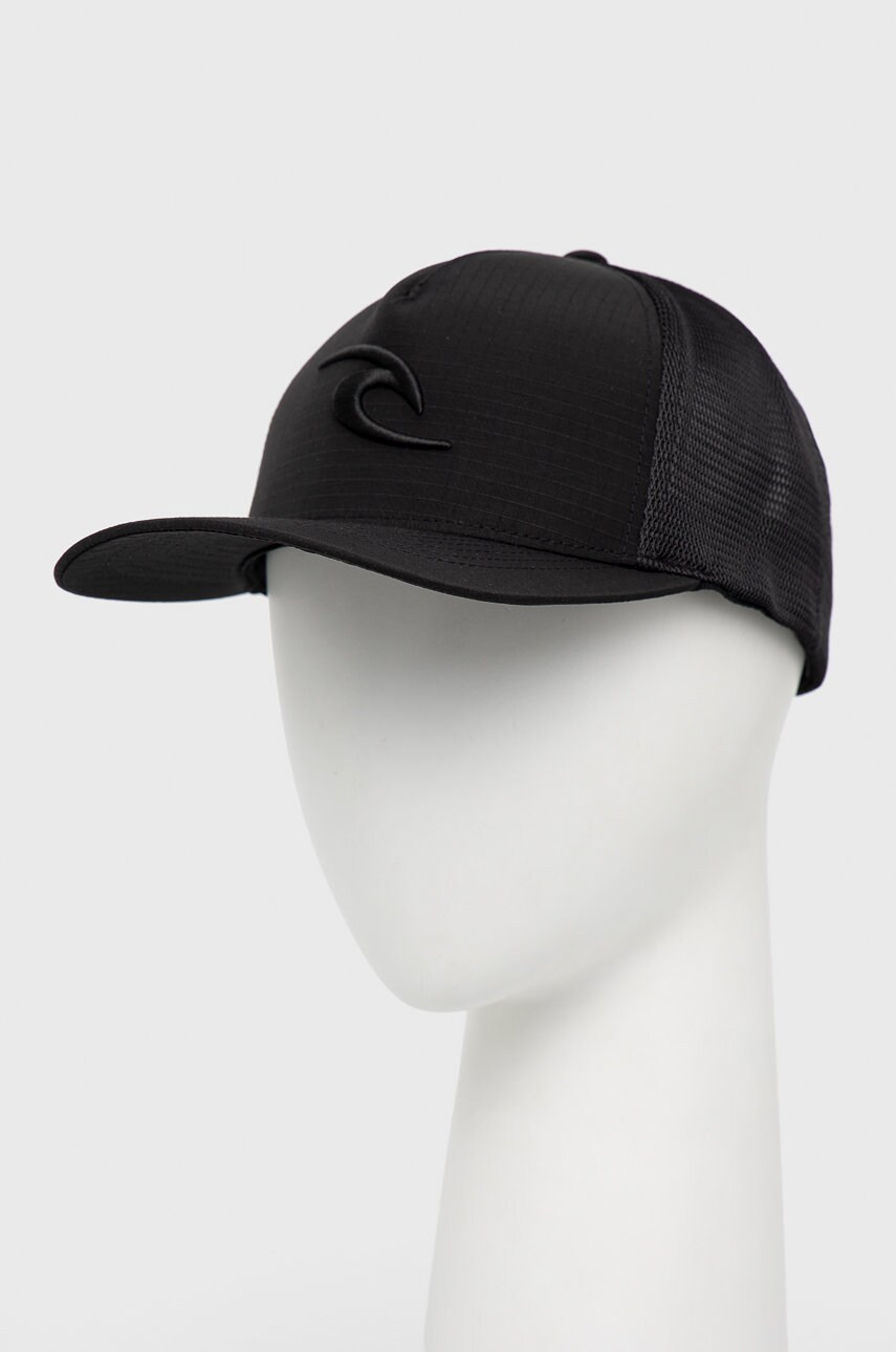 

Шапка Rip Curl в черно с апликация, Черен