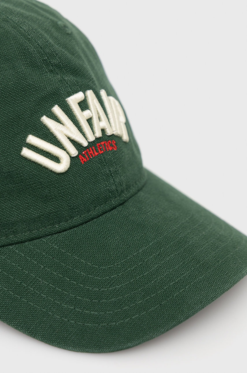 

Кепка Unfair Athletics цвет зелёный с аппликацией