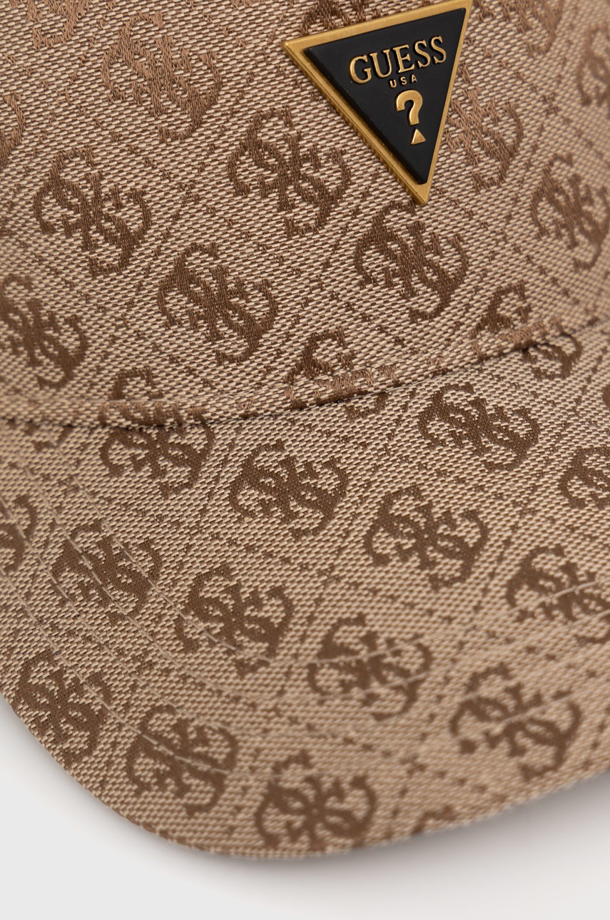

Кепка Guess цвет коричневый узор