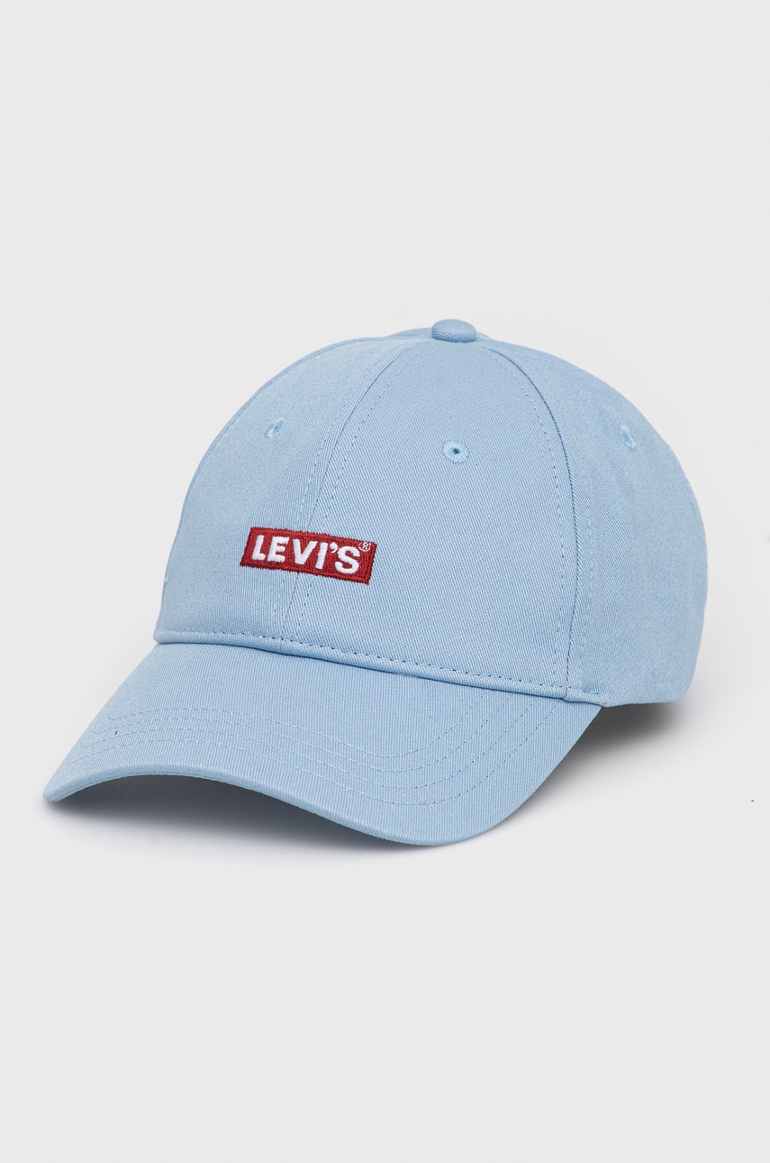 Levi's caciula din bumbac neted