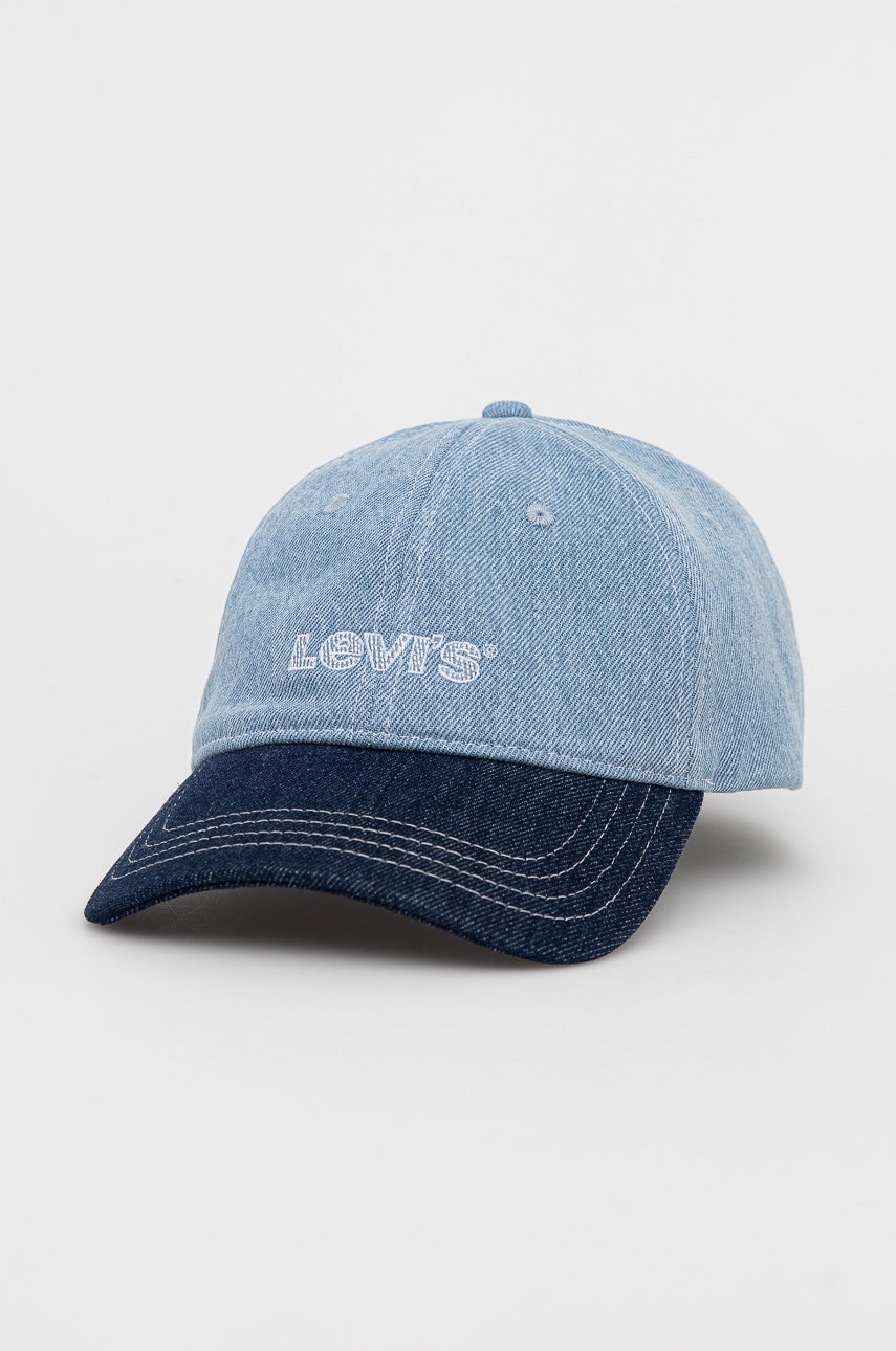 Levi's caciula din bumbac cu imprimeu