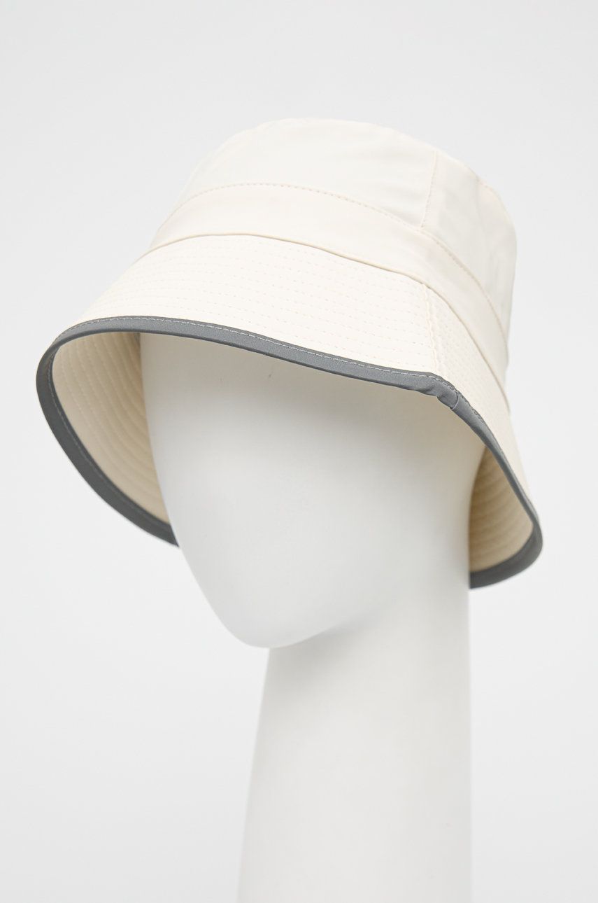 Rains Pălărie 14070 Bucket Hat Reflective Culoarea Bej 14070.79-FossilRefl
