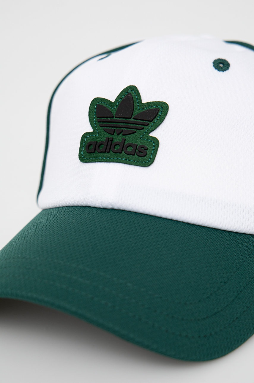 

Кепка adidas Originals HD9728 колір білий з аплікацією