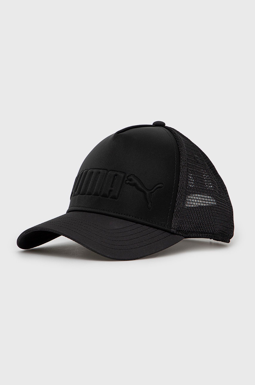 

Шапка Puma 23438 в черно с изчистен дизайн, Черен