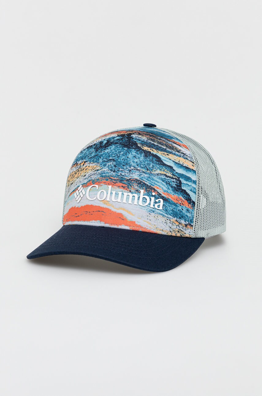 

Шапка с козирка Columbia Punchbowl с десен, Син