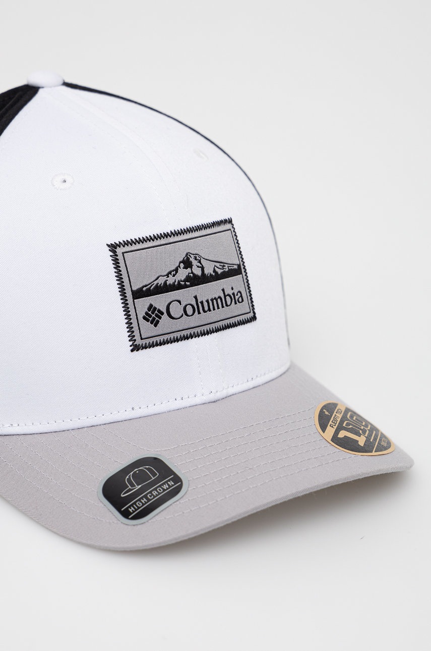 

Кепка Columbia колір сірий з аплікацією