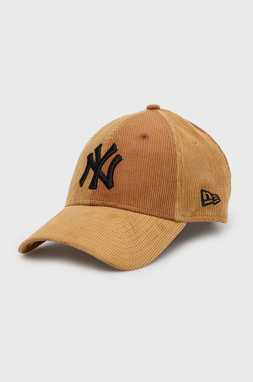 

Шапка New Era в жълто с апликация, Жълт