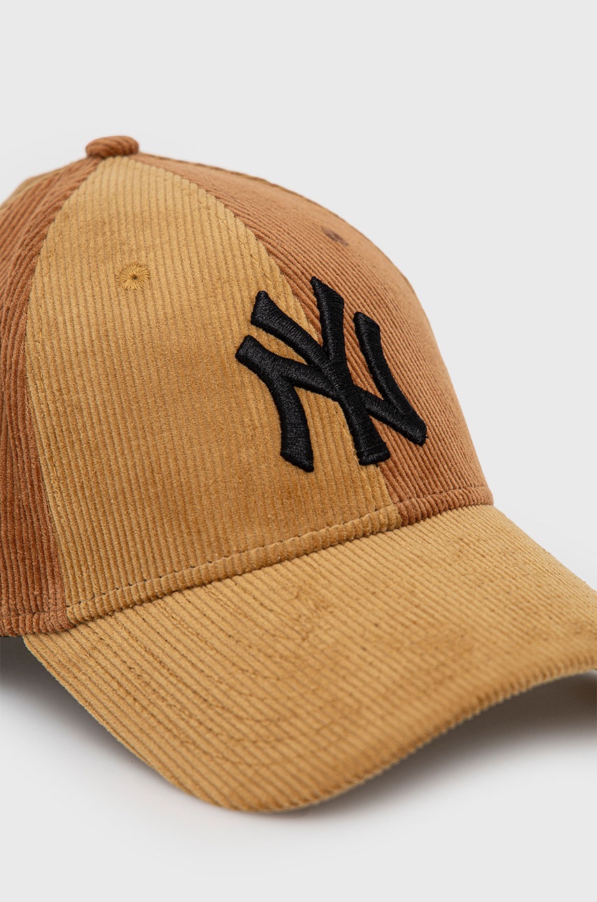 

Кепка New Era колір жовтий з аплікацією